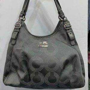 Coach Maggie Handbag Grey/Silver K1020-16505